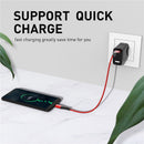 3a usb tipo c cabo fio para samsung s24 s23 xiaomi mi 14 telefone móvel de carr