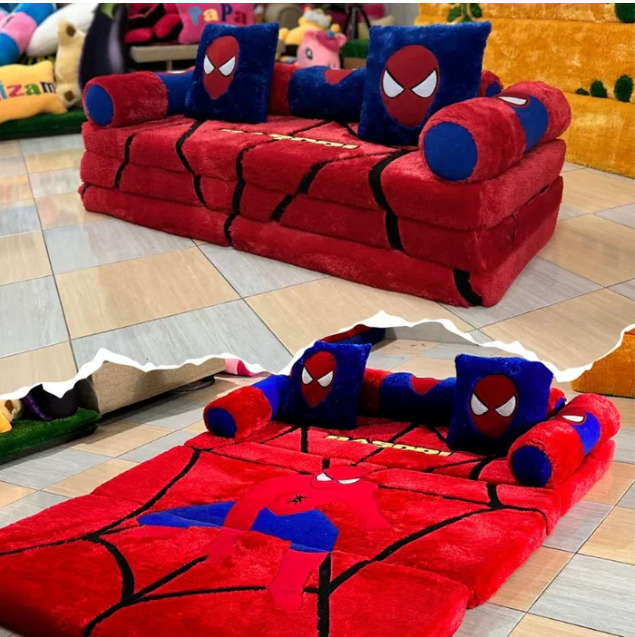 Sofá Cama Dobrável 2 em 1 Vários Personagens Divertidos