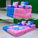 Sofá Cama Dobrável 2 em 1 Vários Personagens Divertidos