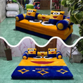 Sofá Cama Dobrável 2 em 1 Vários Personagens Divertidos