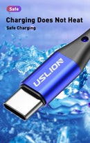 3a usb tipo c cabo fio para samsung s24 s23 xiaomi mi 14 telefone móvel de carr